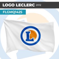 Drapeau LOGO LECLERC 2012 | Pavillon | Marque Supermarché