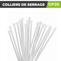 Lot de 10 Colliers de serrage
