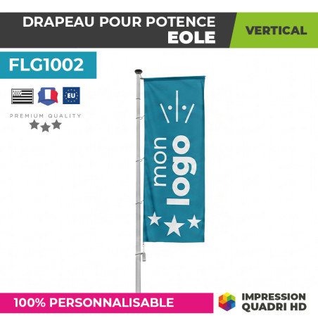Drapeau potence personnalisé