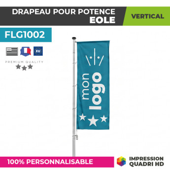 Drapeau potence personnalisé