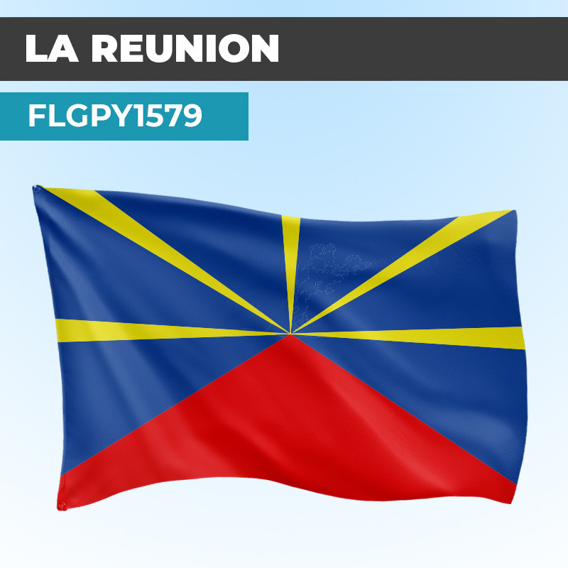 Drapeau LA REUNION | Pavillon | Provinces Françaises