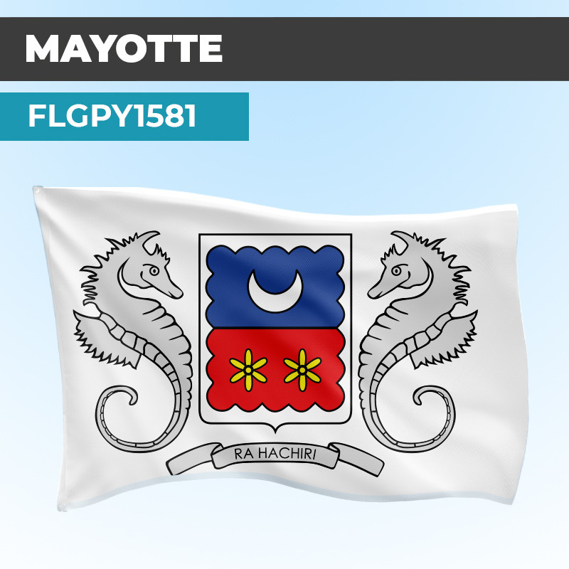 Drapeau MAYOTTE | Pavillon | Provinces Françaises