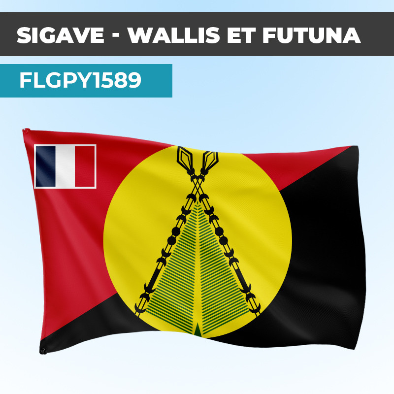Drapeau SIGAVE - FUTUNA | Pavillon | Provinces Françaises