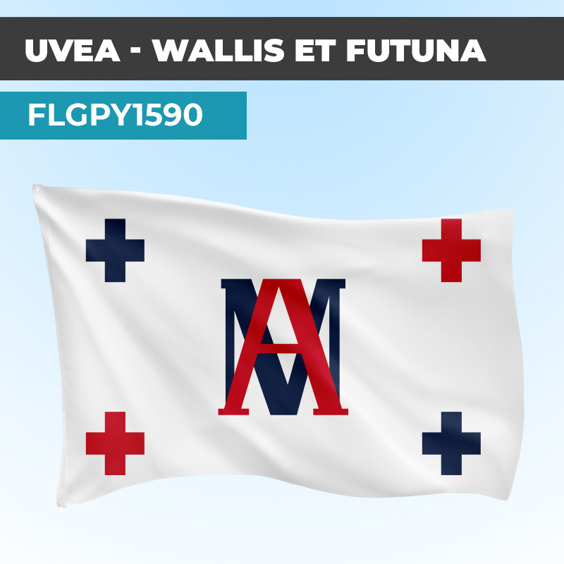 Drapeau UVEA - WALLIS | Pavillon | Provinces Françaises