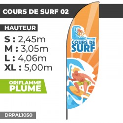 Oriflamme COURS DE SURF 02