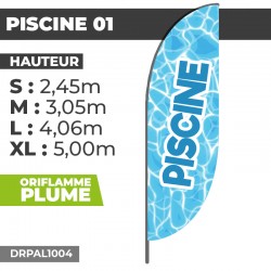 Oriflamme PISCINE 01