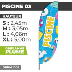 Oriflamme PISCINE 03