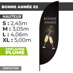 Oriflamme BONNE ANNÉE 03