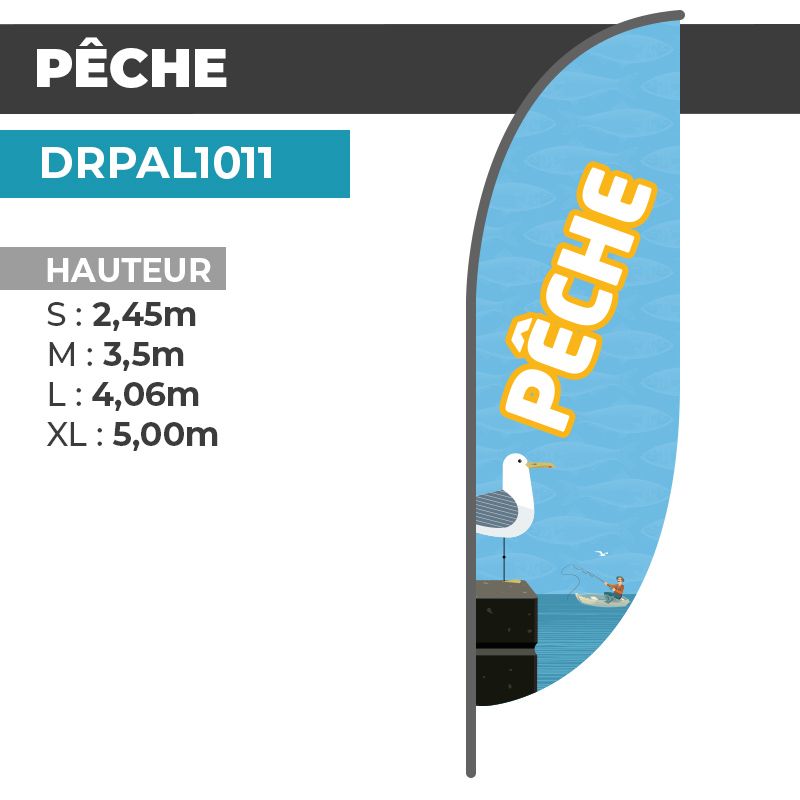 Drapeau PÊCHE