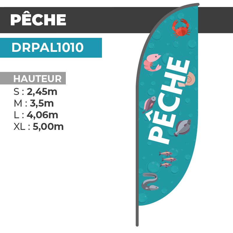 Drapeau PÊCHE