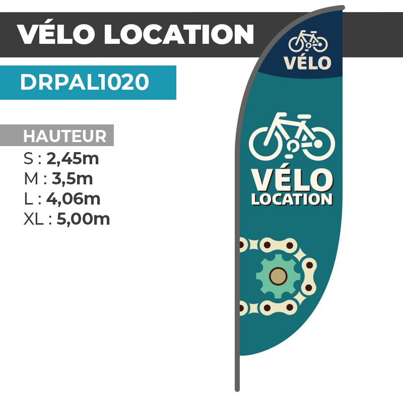 Drapeau VÉLO LOCATION