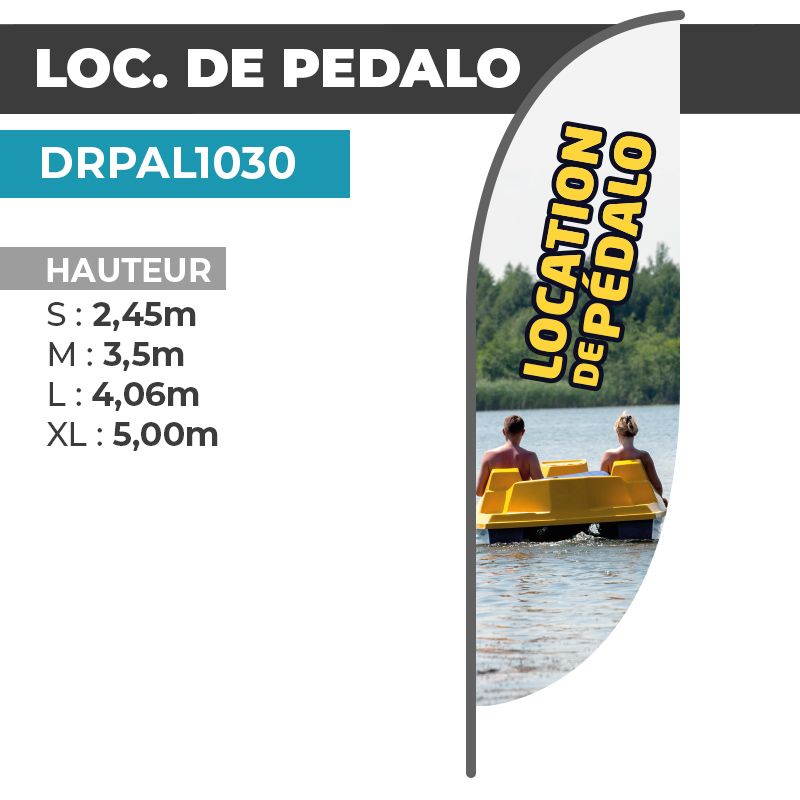 Drapeau LOCATION DE PEDALO