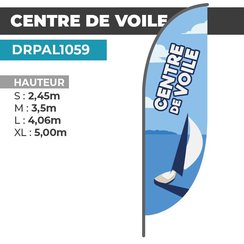 Drapeau CENTRE DE VOILE