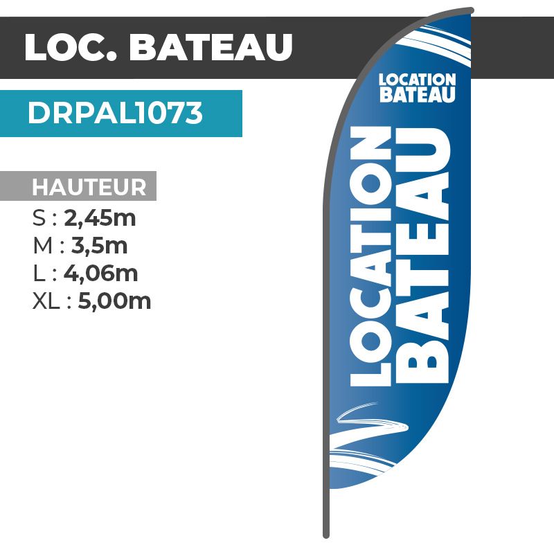 Drapeau LOC. BATEAU