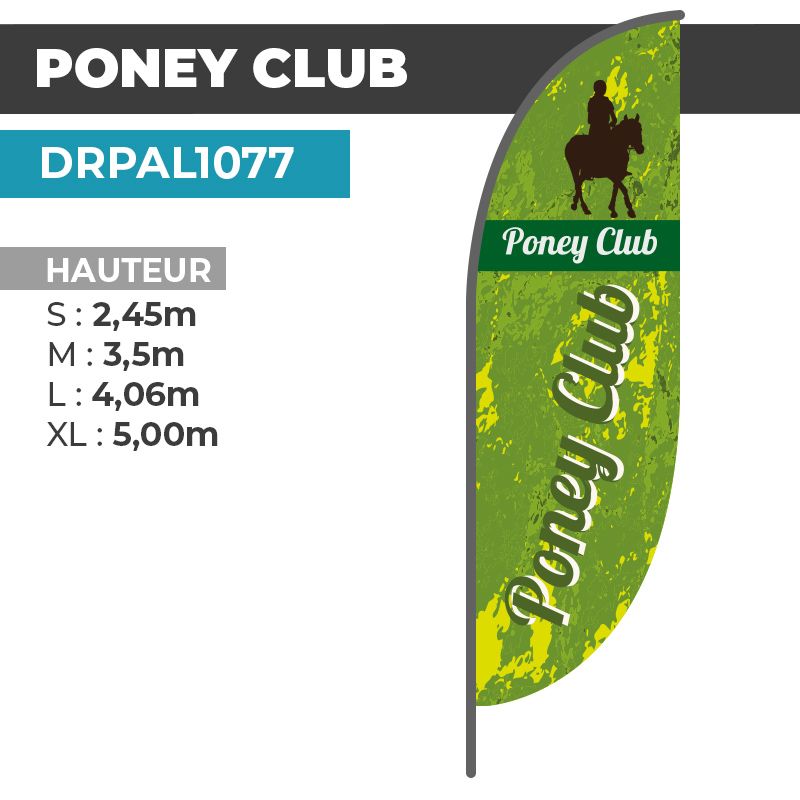 Drapeau PONEY-CLUB