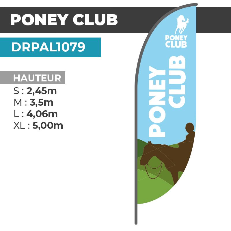 Drapeau PONEY-CLUB