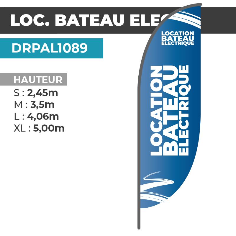 Drapeau LOC. BATEAU ELEC.