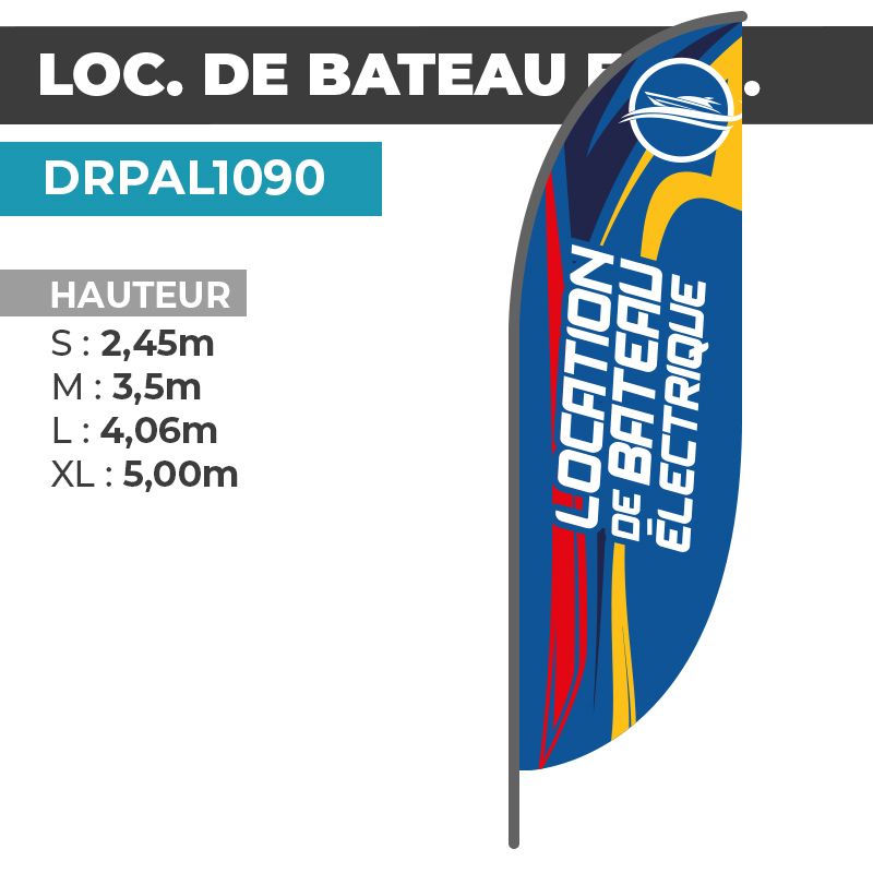 Drapeau LOC. DE BATEAU ELEC.