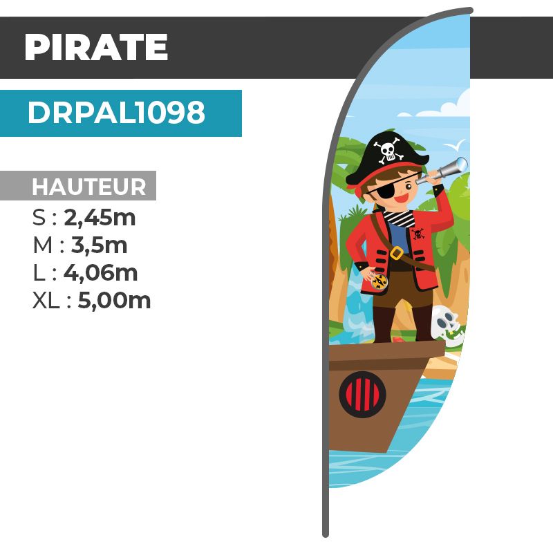 Drapeau PIRATE