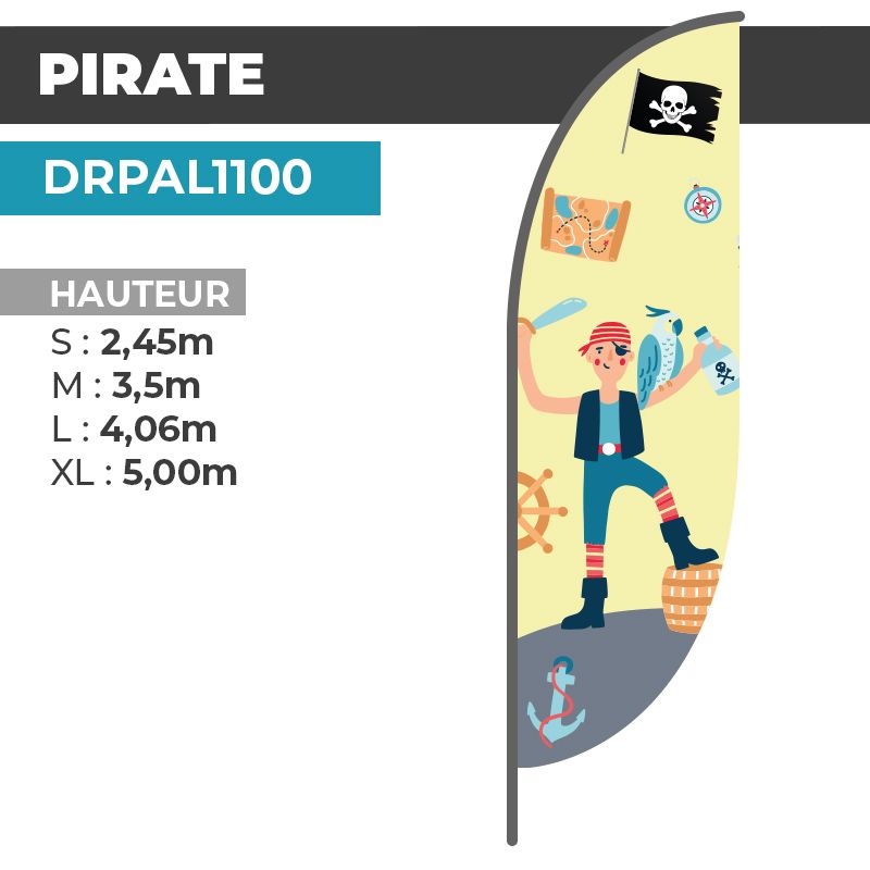 Drapeau PIRATE