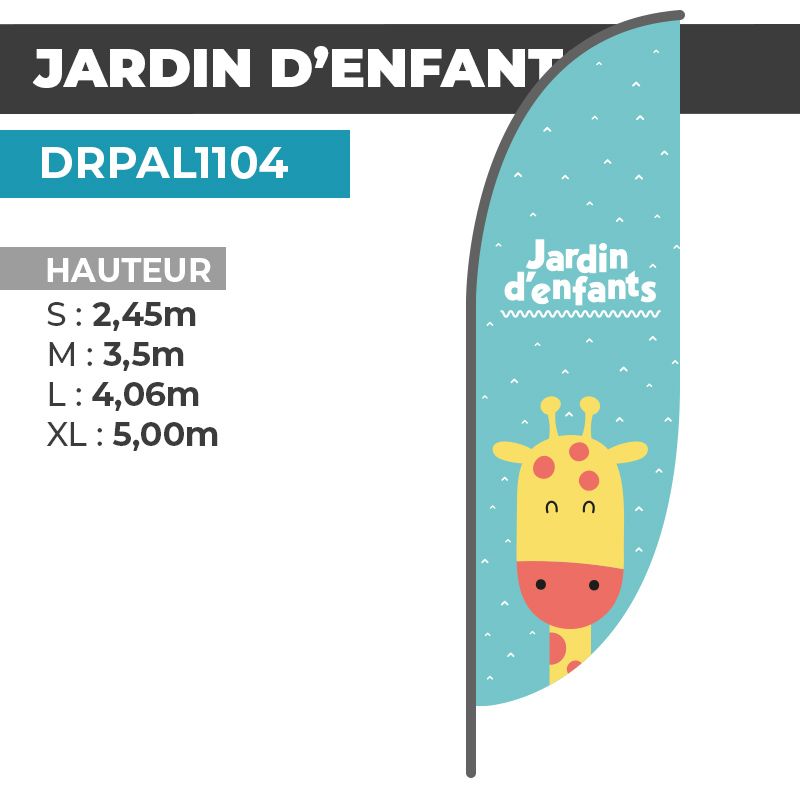 Drapeau JARDIN D'ENFANTS