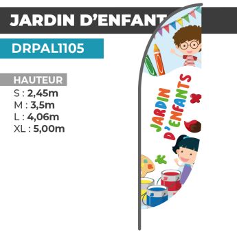 Drapeau JARDIN D'ENFANTS
