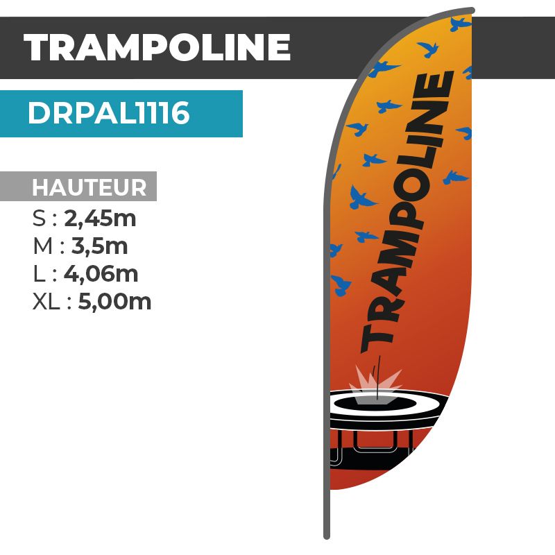 Drapeau TRAMPOLINE