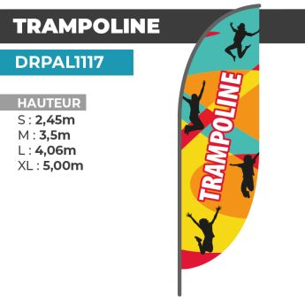 Drapeau TRAMPOLINE