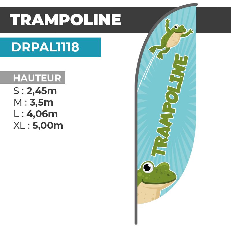 Drapeau TRAMPOLINE