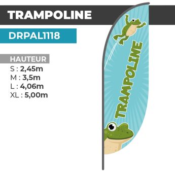 Drapeau TRAMPOLINE