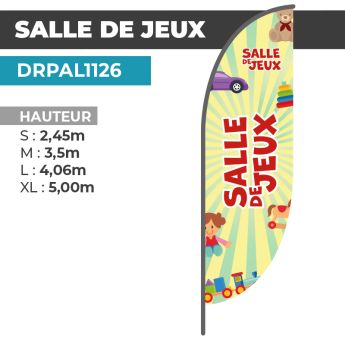 Drapeau SALLE DE JEUX