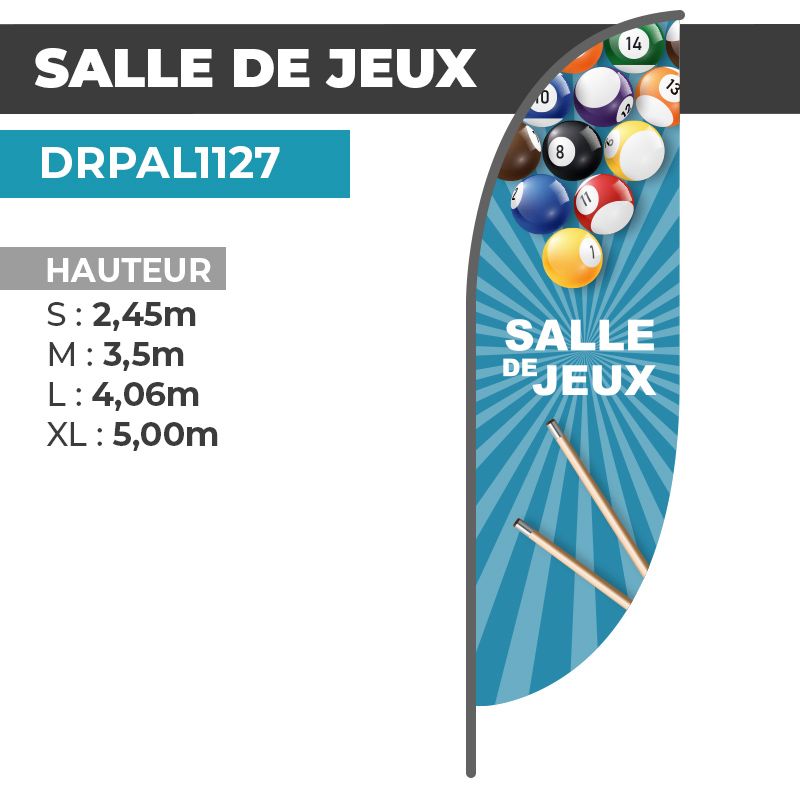 Drapeau SALLE DE JEUX