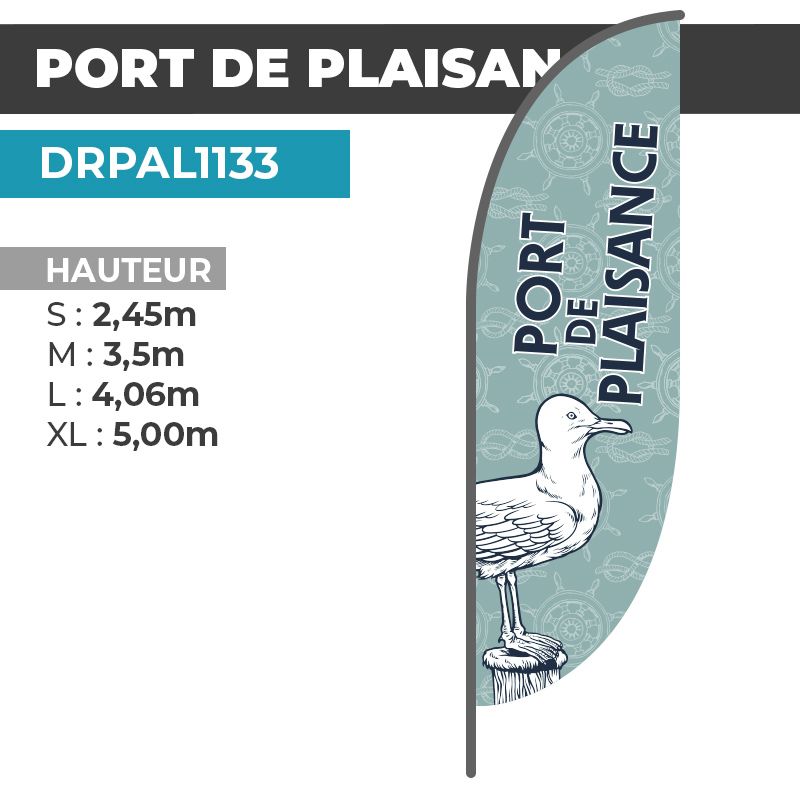 Drapeau PORT DE PLAISANCE