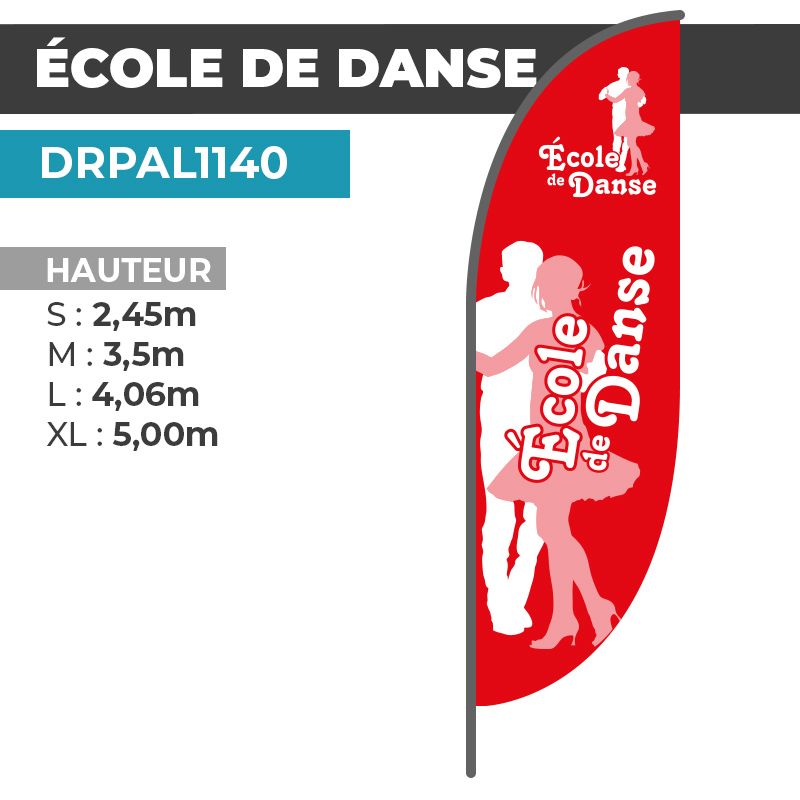 Drapeau ÉCOLE DE DANSE
