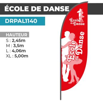 Drapeau ÉCOLE DE DANSE
