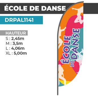 Drapeau ÉCOLE DE DANSE