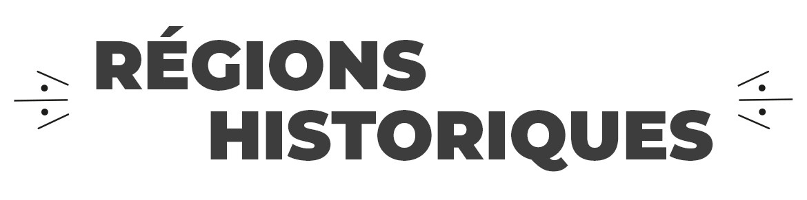 Drapeaux Régions Historiques : patrimoine et anciennes provinces |PRO