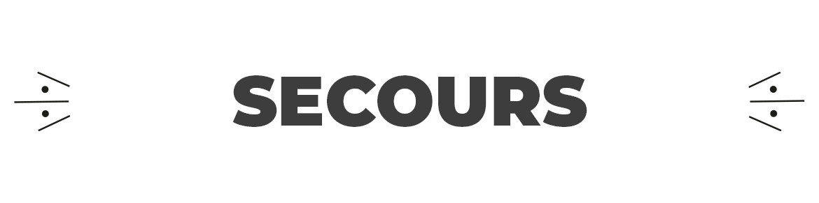 Drapeau Secours – Oriflamme services d’urgence et premiers secours