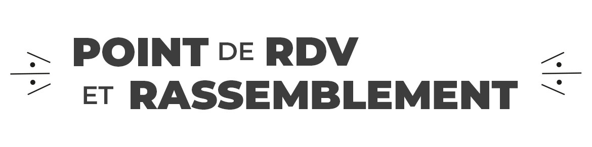 Drapeau Point de RDV – Oriflamme points de rassemblement et accueil