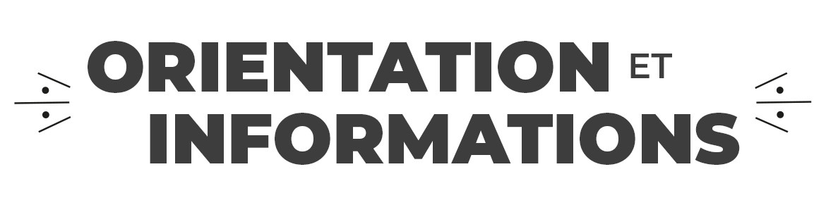 Drapeau signalétique Orientation & Information – Oriflamme indications