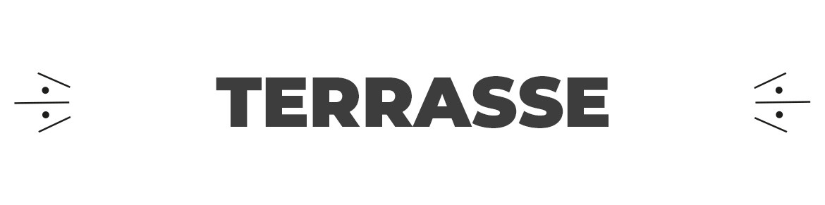 Drapeau publicitaire Terrasse et terrasse fumeur – Oriflamme extérieur