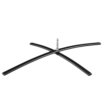 Pied croisillon large 1 kg pour oriflamme DP05