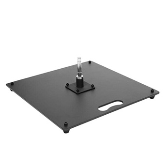 Pied platine métal 15 kg pour oriflamme DP08