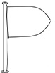 Pavillon AMIRAL - Écu (Blason)