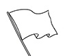 Grand drapeau de stade